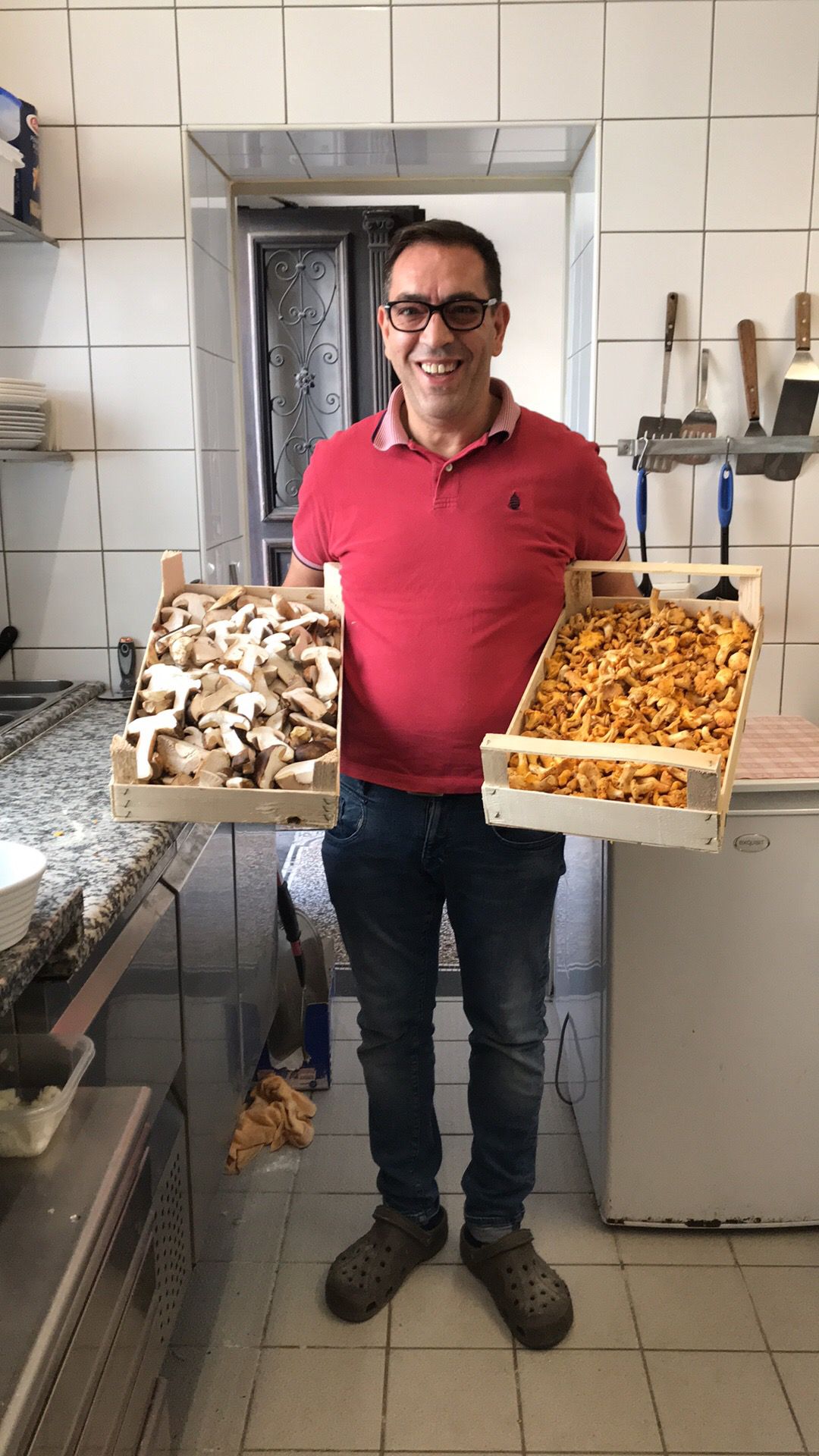 Antonio, Inhaber der Trattoria da Antonio Mettmann